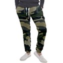 Green Military Camouflage Pattern Men s Jogger Sweatpants View1