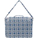 Blue floral pattern Box Up Messenger Bag View3