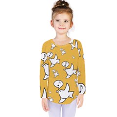 Whistling Sparrow - by LaRenard Kids  Long Sleeve Tee