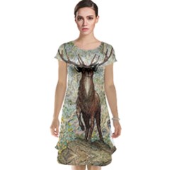 King Of The Forest - By Larenard Cap Sleeve Nightdress by LaRenard