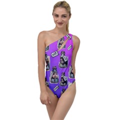 Charm, Wit & Wisdom - By Larenard To One Side Swimsuit by LaRenard