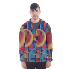 Kaleidoscope 2 Men s Hooded Windbreaker