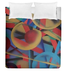 Kaleidoscope 2 Duvet Cover Double Side (queen Size) by WILLBIRDWELL