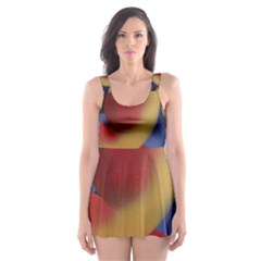 Kaleidoscope 2 Skater Dress Swimsuit