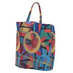 Kaleidoscope 2 Giant Grocery Tote by WILLBIRDWELL