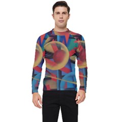 Kaleidoscope 2 Men s Long Sleeve Rash Guard