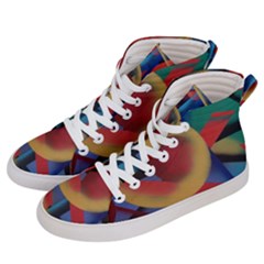 Kaleidoscope 2 Men s Hi-top Skate Sneakers by WILLBIRDWELL