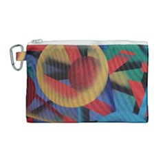 Kaleidoscope 2 Canvas Cosmetic Bag (large) by WILLBIRDWELL