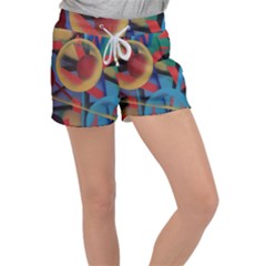 Kaleidoscope 2 Velour Lounge Shorts