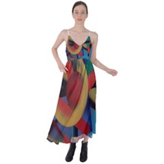 Kaleidoscope 2 Tie Back Maxi Dress by WILLBIRDWELL