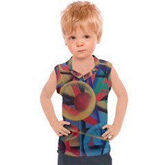 Kaleidoscope 2 Kids  Sport Tank Top