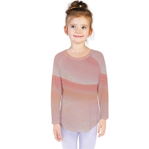 Pink Sky Kids  Long Sleeve Tee by WILLBIRDWELL