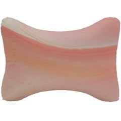 Pink Sky Seat Head Rest Cushion by WILLBIRDWELL