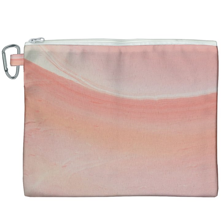 Pink Sky Canvas Cosmetic Bag (XXXL)