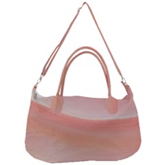 Pink Sky Removal Strap Handbag by WILLBIRDWELL