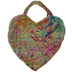 Spring Ring Giant Heart Shaped Tote by arwwearableart