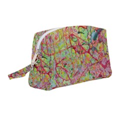 Spring Ring Wristlet Pouch Bag (medium) by arwwearableart