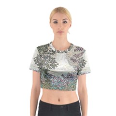 Natura Eternal - By Larenard Cotton Crop Top by LaRenard