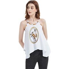 Fox & Sparrow - Logo - By Larenard Flowy Camisole Tank Top by LaRenard