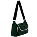 Large Black Polka Dots On Eden Green - Multipack Bag View1