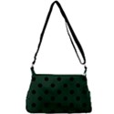 Large Black Polka Dots On Eden Green - Multipack Bag View3