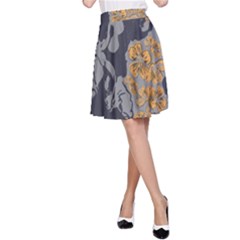 Marigold Flowers #1 A-line Skirt