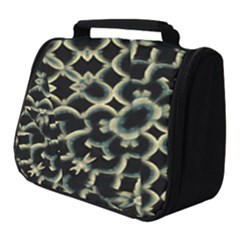 Dark Interlace Motif Mosaic Pattern Full Print Travel Pouch (small) by dflcprintsclothing