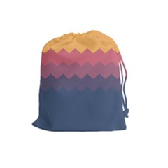 Fall Palette Drawstring Pouch (large) by goljakoff