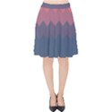 Fall palette Velvet High Waist Skirt View1