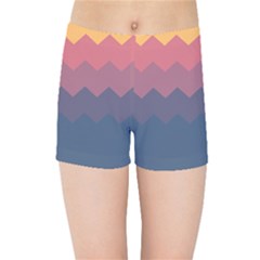 Fall Palette Kids  Sports Shorts