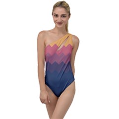 Fall Palette To One Side Swimsuit by goljakoff