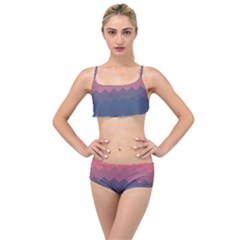 Fall Palette Layered Top Bikini Set by goljakoff