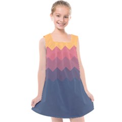 Fall Palette Kids  Cross Back Dress by goljakoff