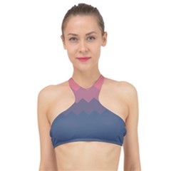 Fall Palette High Neck Bikini Top by goljakoff