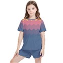 Fall palette Kids  Tee and Sports Shorts Set View1