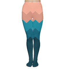 Flat Ocean Palette Tights by goljakoff