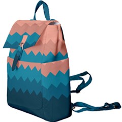 Flat Ocean Palette Buckle Everyday Backpack by goljakoff