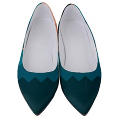 Flat Ocean Palette Women s Low Heels by goljakoff