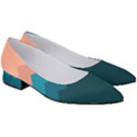 Flat ocean palette Women s Low Heels View3