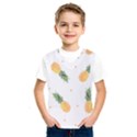 Pineapple pattern Kids  Basketball Tank Top View1