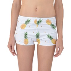 Pineapple Pattern Reversible Boyleg Bikini Bottoms by goljakoff