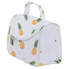 Pineapple Pattern Satchel Handbag by goljakoff