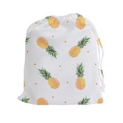 Pineapple Pattern Drawstring Pouch (2xl) by goljakoff