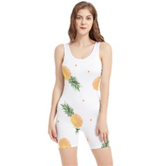 Pineapple Pattern Women s Wrestling Singlet by goljakoff