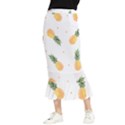 Pineapple pattern Maxi Fishtail Chiffon Skirt View1