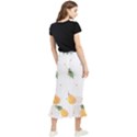 Pineapple pattern Maxi Fishtail Chiffon Skirt View2