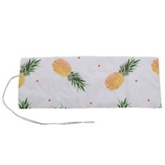 Pineapple Pattern Roll Up Canvas Pencil Holder (s) by goljakoff