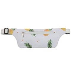 Pineapple Pattern Active Waist Bag by goljakoff