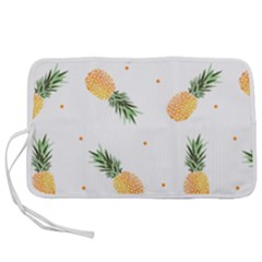 Pineapple Pattern Pen Storage Case (l) by goljakoff