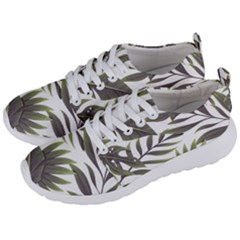 Tropical Leaves Men s Lightweight Sports Shoes by goljakoff